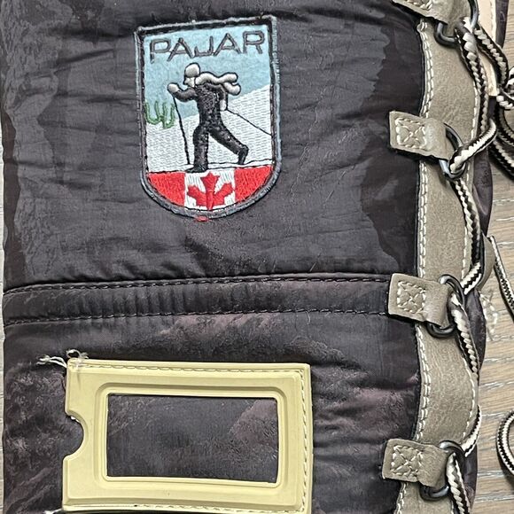 Pajar Canada Tall Duck Boots Womens Size 7 Winter Lace Up Fur Lined Waterproof - Picture 13 of 16